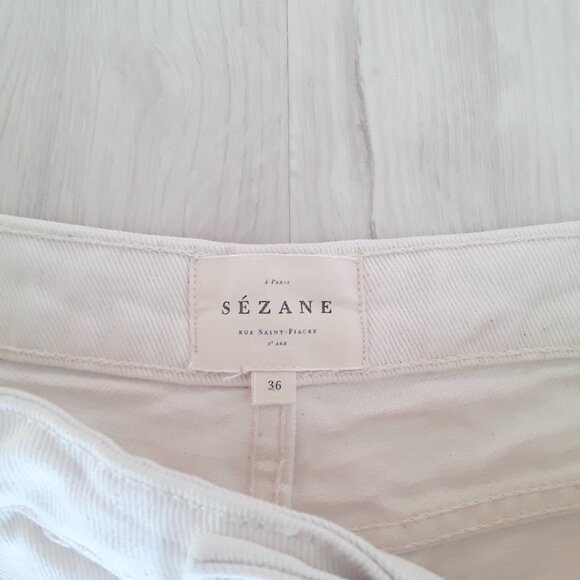 Sezane Niels denim shorts FR 36 US 4 - Picture 5 of 7